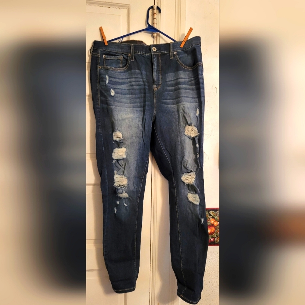 Torrid Sky High Skinny Jeans size 16 R